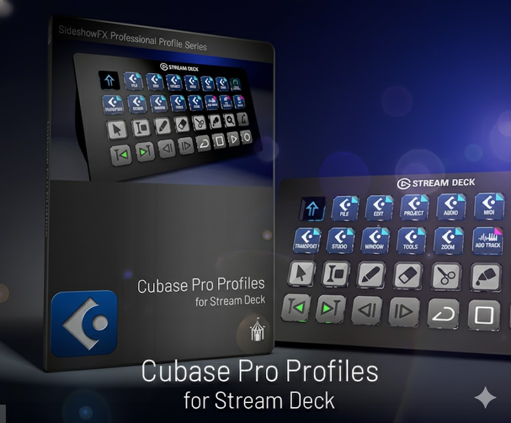 sides cubase streamdeck v3.2.3